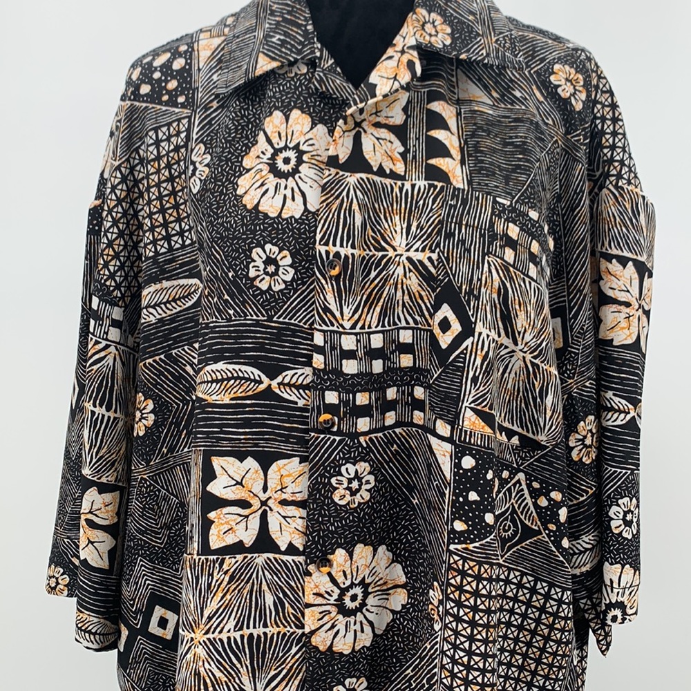 Hawaiian Luau shirt Vintage Michael Irvin 88 size XL - Picture 4 of 6